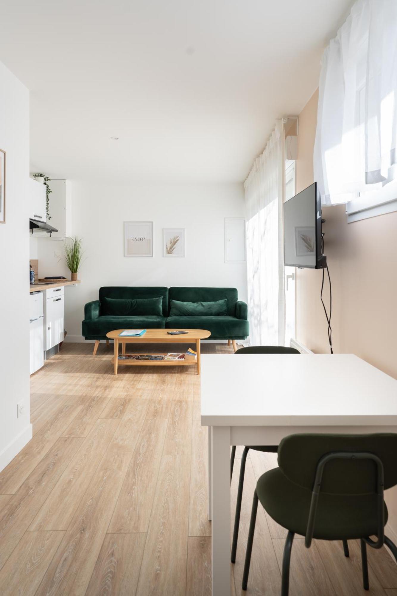 Le Noyer - Appartement Moderne & Accessible Монтегю Екстериор снимка