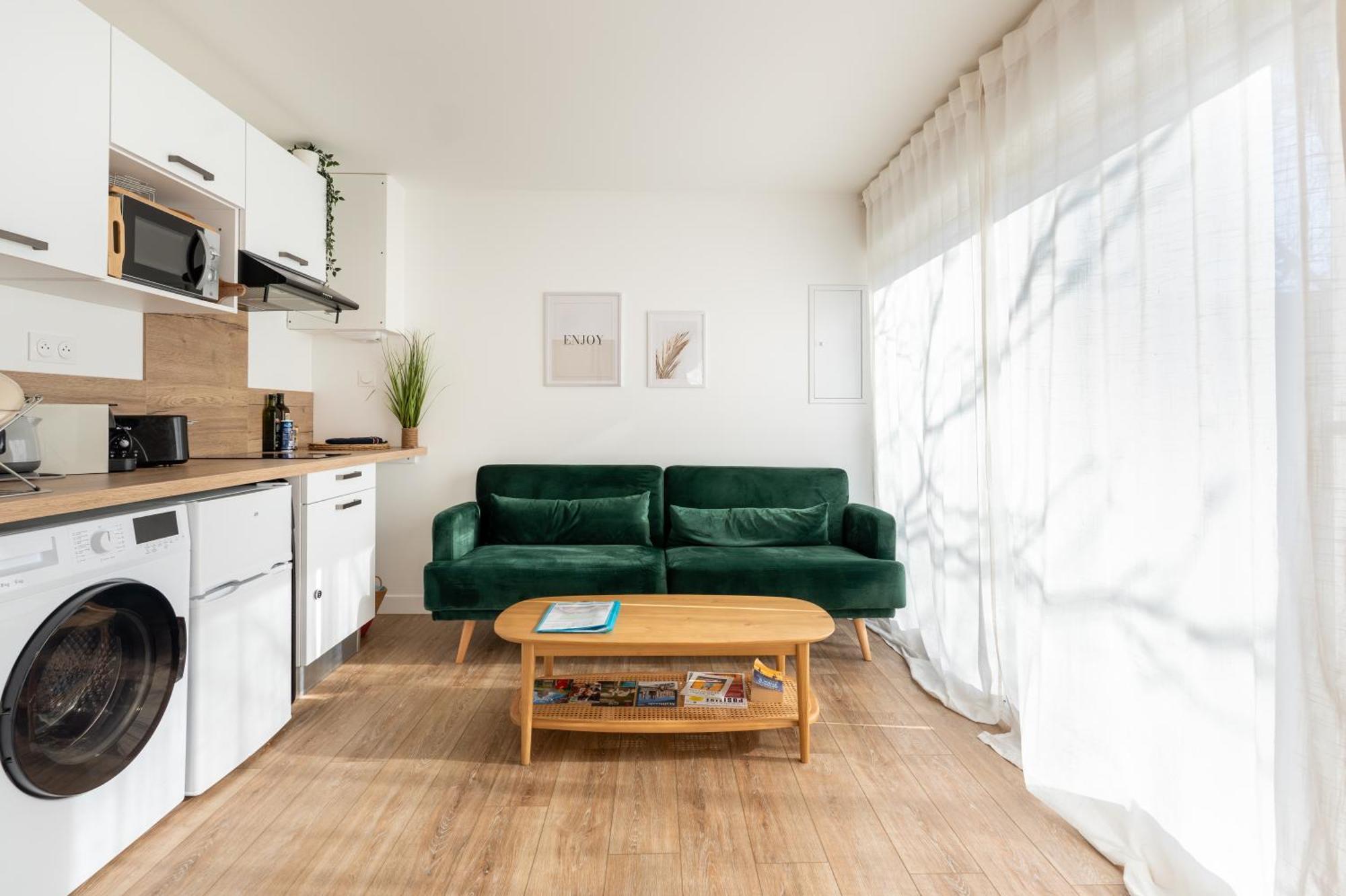 Le Noyer - Appartement Moderne & Accessible Монтегю Екстериор снимка
